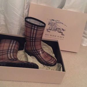 Authentic Burberry Boots